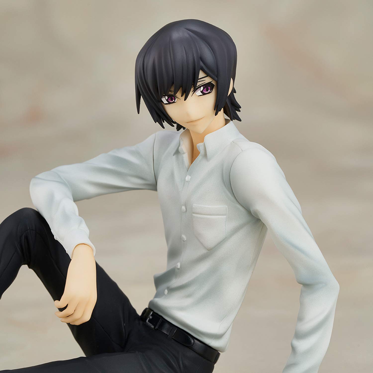 コードギアス 反逆のルルーシュ ルルーシュ・ランペルージ ノンスケール PVC&ABS製 塗装済み 完成品フィギュア mxn26g8 Amazon.co.jp: コードギアス 反逆のルルーシュ ルルーシュ